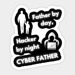 Cyber Father 1 Sticker